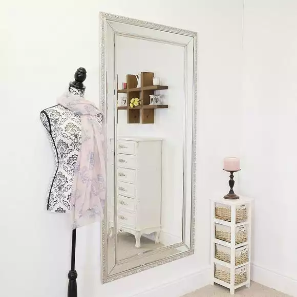 Milton Manor Anastasia Silver Leaner Mirror - Image 3