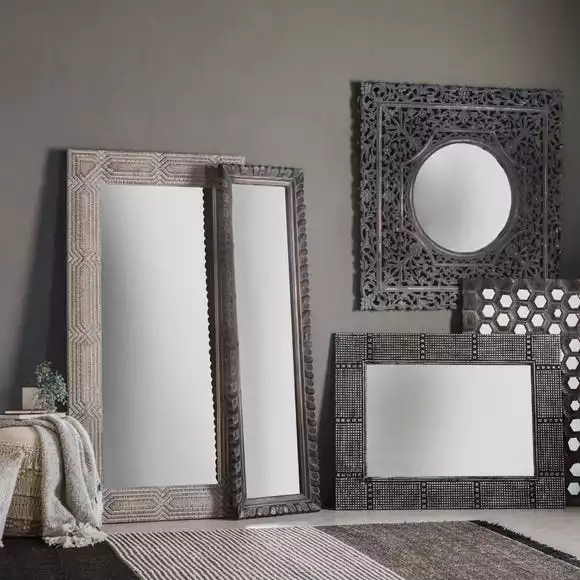 Cedar & Sage Farley Round Mirror, 120cm - Image 4