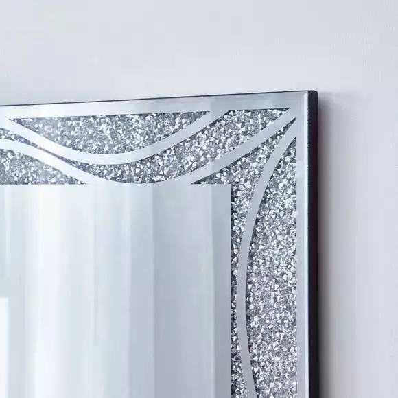 Dunelm Mirage Wall Mirror 80x60cm - Image 2