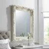 Cedar & Sage Charlton Wall Mirror, Cream 119x89cm