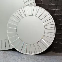 Cedar & Sage Ripley Round Wall Mirror, 61cm