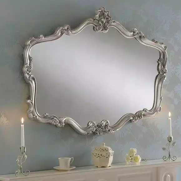 Yearn Mirrors Yearn Decorative Mirror, Silver 107x81cm