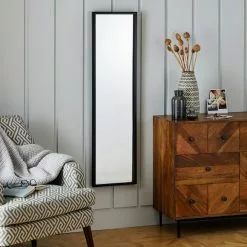 Dunelm Essentials Full Length Mirror 122x32cm Black