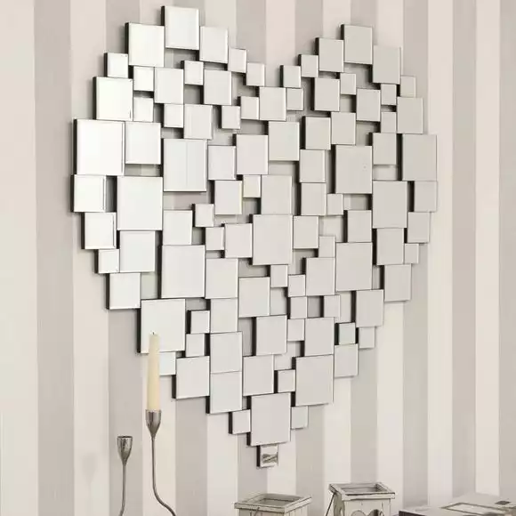 Milton Manor Heart Wall Mirror