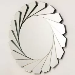 Milton Manor Surrey Round Wall Mirror, 80cm