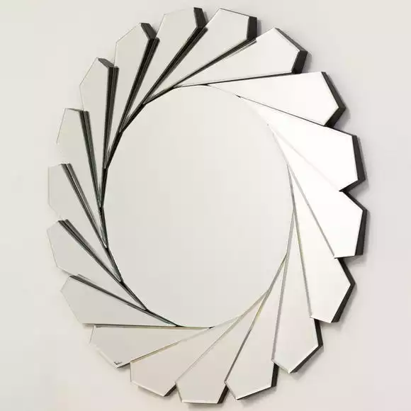 Milton Manor Surrey Round Wall Mirror, 80cm