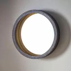 Cedar & Sage Newton Round Wall Mirror, 51cm