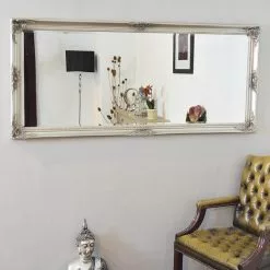 Milton Manor Kingston Silver Wall Mirror
