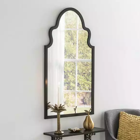 Yearn Black Moroccan Mirror Cm 60x107cm