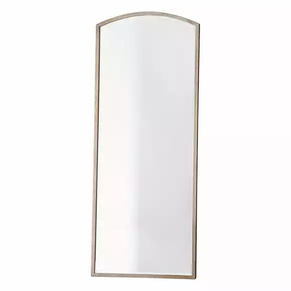 Cedar & Sage Bellingham Arch Mirror, Antique Silver 60x150cm