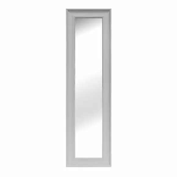 Dunelm Midi Leaner Mirror, White 172x50cm - Image 2