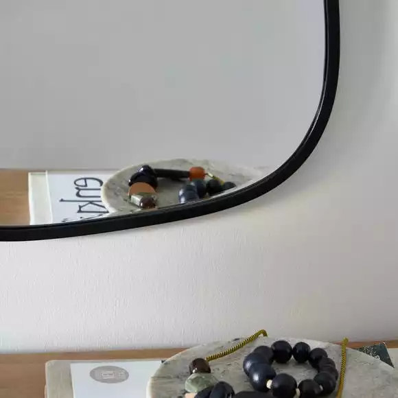 Dunelm Pebble Wall Mirror, 55x44cm - Image 3
