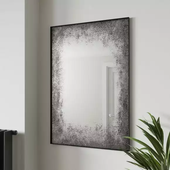 Dunelm Rectangle Distressed Edge Mirror, 60x90cm