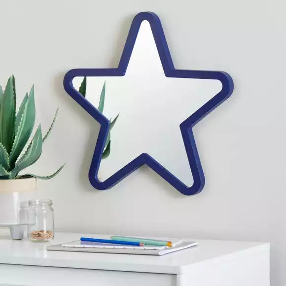 Dunelm Kid's Star Mirror
