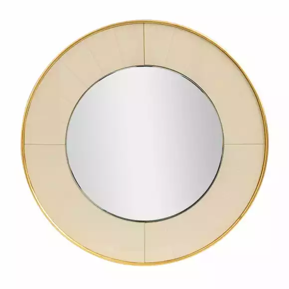 Dunelm Pretty Boho Round Glass Wall Mirror, 55cm - Image 3