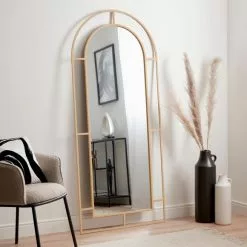 Dunelm Arch Window Full Length Mirror, 180x80cm