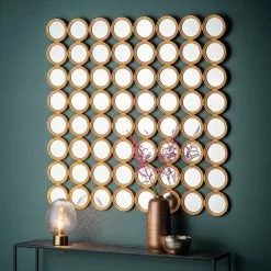 Cedar & Sage Larysa Circles Wall Mirror 104cm