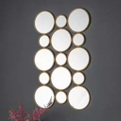 Cedar & Sage Larysa Circles Wall Mirror 56x91cm