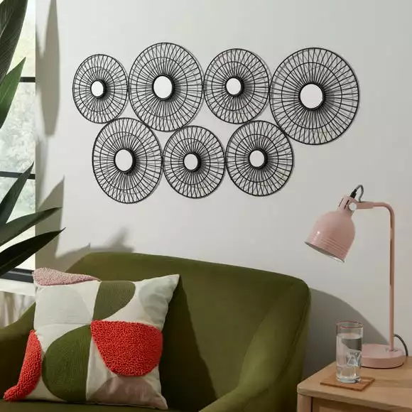 Dunelm Juala Metal Indoor Outdoor Wall Art