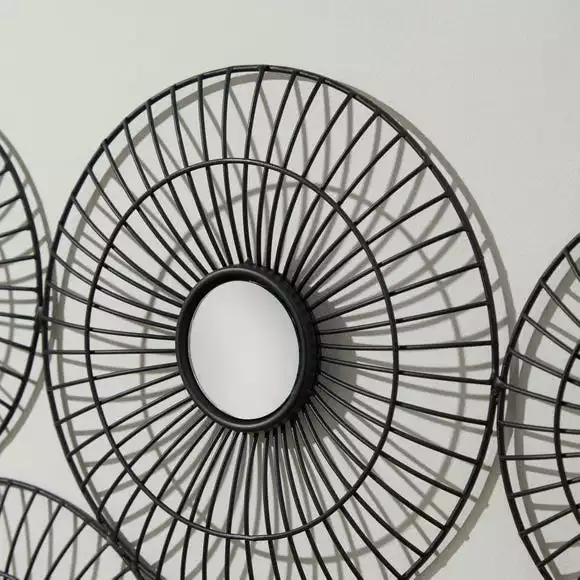 Dunelm Juala Metal Indoor Outdoor Wall Art - Image 2