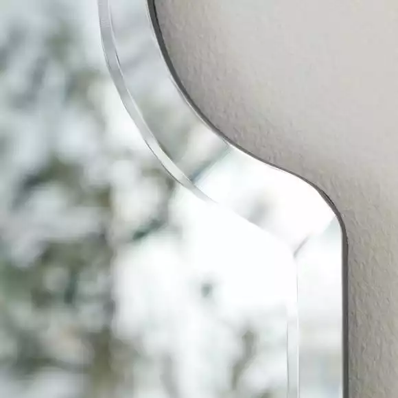 Dunelm Frameless Moroccan Mirror, 80x50cm - Image 2