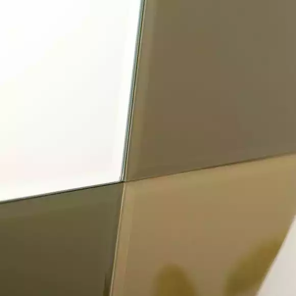 Dunelm Elements Round Coloured Glass Wall Mirror, 70cm - Image 2