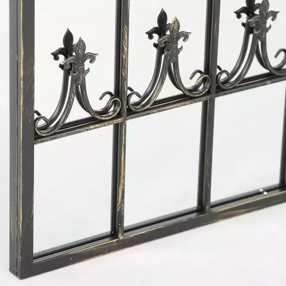 Dunelm Summer View Garden Outdoor Mirror, 160x85cm - Image 3