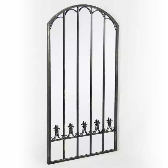 Dunelm Summer View Garden Outdoor Mirror, 160x85cm - Image 6