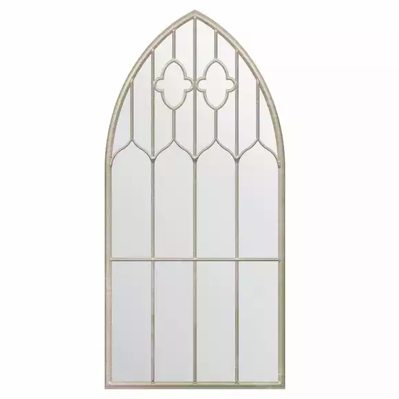 Dunelm Buttercup Garden Outdoor Mirror, 140x75cm - Image 3