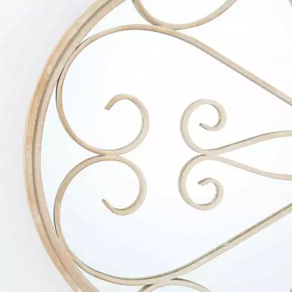 Dunelm Rose Petal Round Garden Mirror 90cm - Image 5