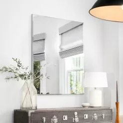 Dunelm Frameless Rectangle Venetian Wall Mirror 100x70cm