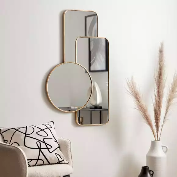 Dunelm Curves Multi Shape Wall Mirror