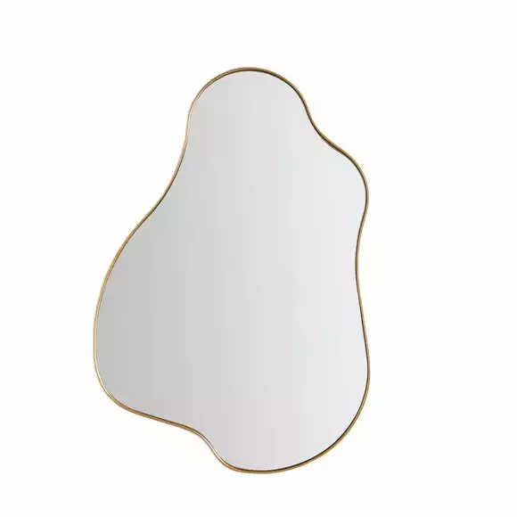 Dunelm Pond Mirror 50x70cm Gold - Image 3