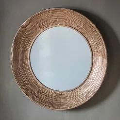 Cedar & Sage Kesh Round Wall Mirror, 72cm