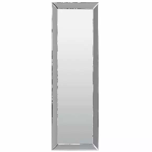 Cedar & Sage Lyra Wall Mirror, Grey 51x143cm - Image 3