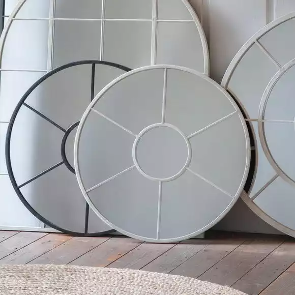 Cedar & Sage Valrico Round Wall Mirror, 60cm - Image 2