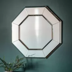 Cedar & Sage Valenca Octagon Mirror, 80cm