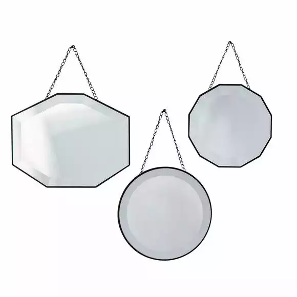 Cedar & Sage Set Of 3 Raphine Scatter Mirrors - Image 3