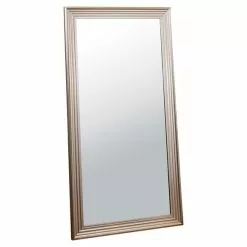 Cedar & Sage Jennings Leaner Mirror, Silver 76x155cm
