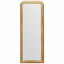 Cedar & Sage Winnona Free Standing Mirror, Gold 56x148cm