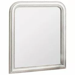 Cedar & Sage Winnona Free Standing Mirror, Silver 76x107cm