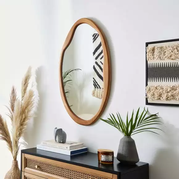 Dunelm Pebble Mirror 45cm X 90cm